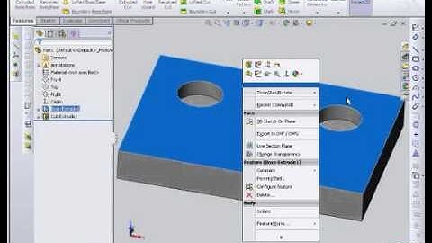 SolidWorks-video Structural holes with conical end.avi