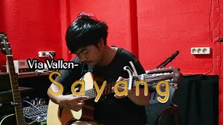 Fingerstyle Sayang Via Vallen || Cover by Dika Boyong