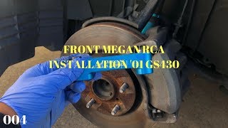 004 Front Megan Roll Center Adjuster Rca Gs430, Gs400, Gs300 Installation