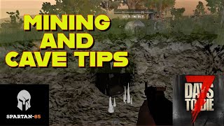 MINING AND CAVES TIPS AND TUTURIOL - 7 Days to Die - Console Version - Xbox One - Playstation