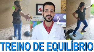 EXERCÍCIOS DE EQUILÍBRIO - Dicas de exercícios -  #FisioNeuro