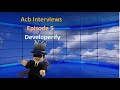 Acb interviews episode 5 developerify