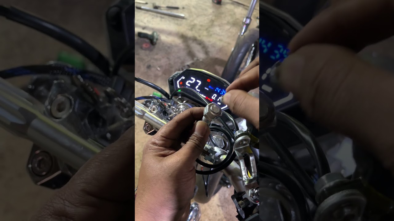 sensor speedometer ninja mono digital 