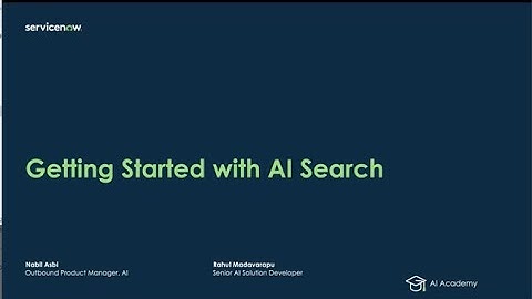Get Started with AI Search | AI Academy