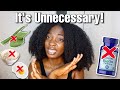Things I AVOIDED During My NATURAL HAIR GROWTH JOURNEY ‼️ | You DONT NEED These To GROW NATURAL HAIR
