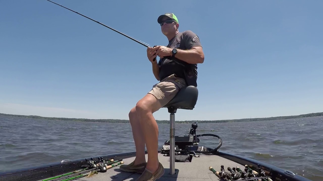 9.12Lb Bass on V&M Wild Thang Worm on Titan Tungsten & Impulse Fishing