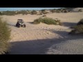 Rzr s long jump nati flies into the bush