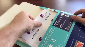 Avery 980040 Fabric Name Badge Labels | No-Iron, Peel & Stick Simplicity