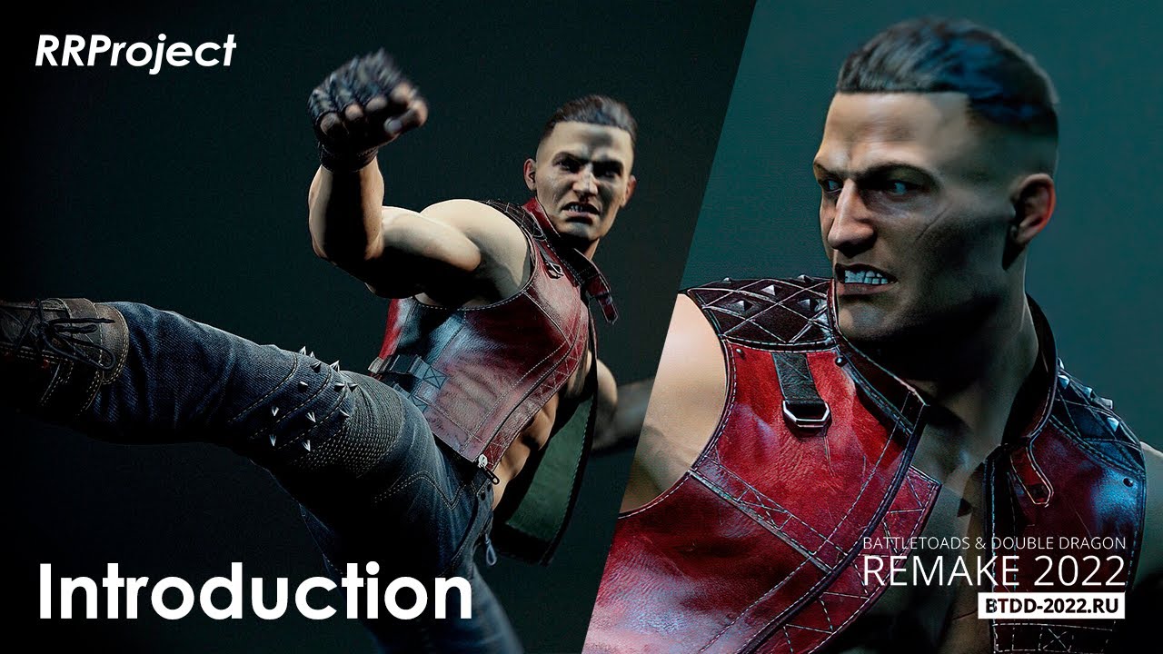 RRProject - Introduction (Battletoads & Double Dragon REMAKE 2022) Official Soundtrack