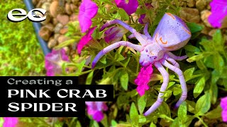 Creating a Pink Crab Spider