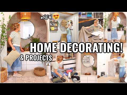 Thumbnail for HOME DECORATING & PROJECT IDEAS!!😍 DECORATE WITH ME | DECORATING AND ORGANIZING MOTIVATION