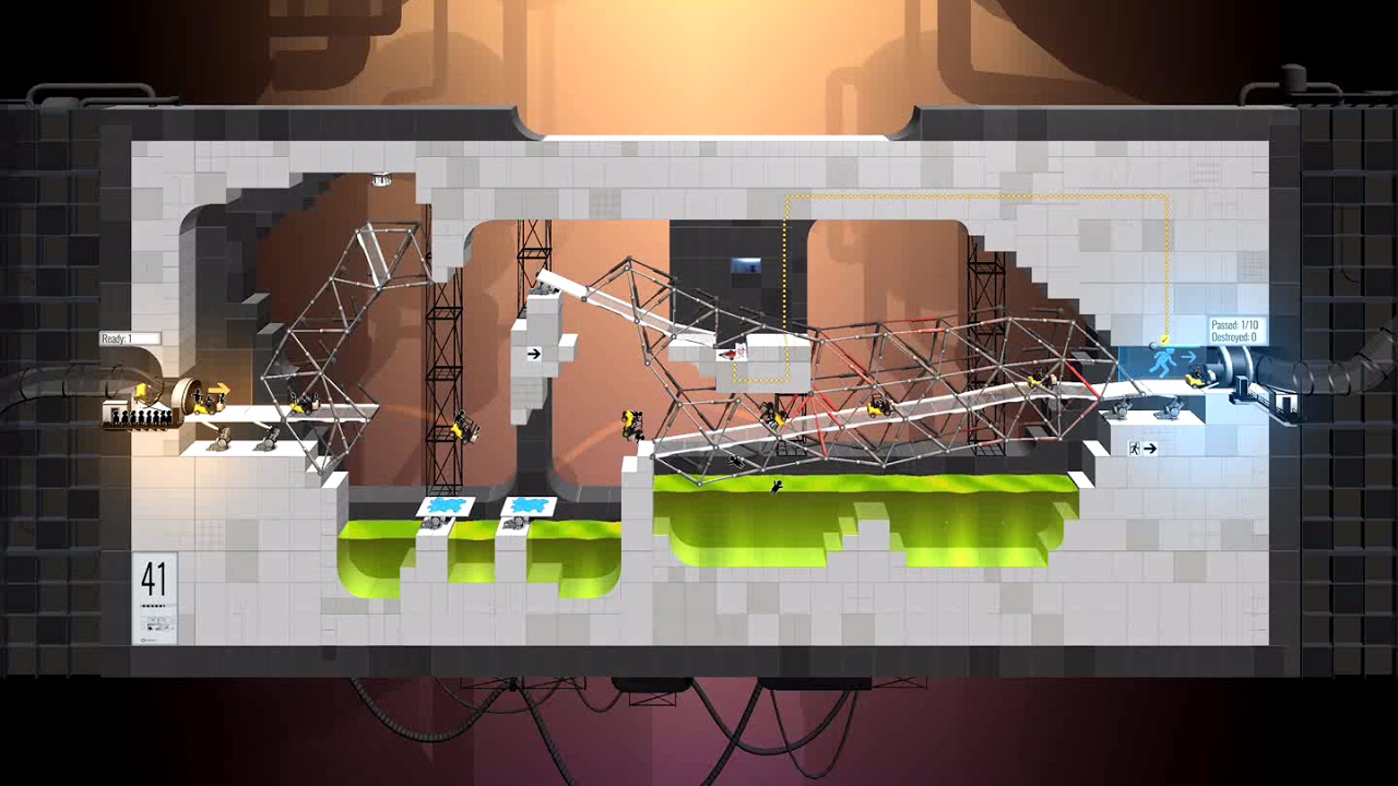 Bridge Constructor Portal Convoy Level 41 - YouTube