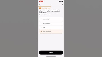 What do we call an exchange that trades NFTs? #overprotocol #overwallet #overwalletquiz #crypto