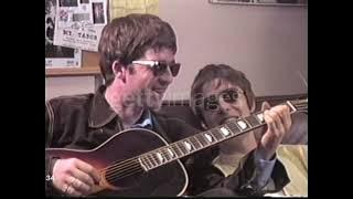 Oasis FULL acoustic performance   interview (1994)
