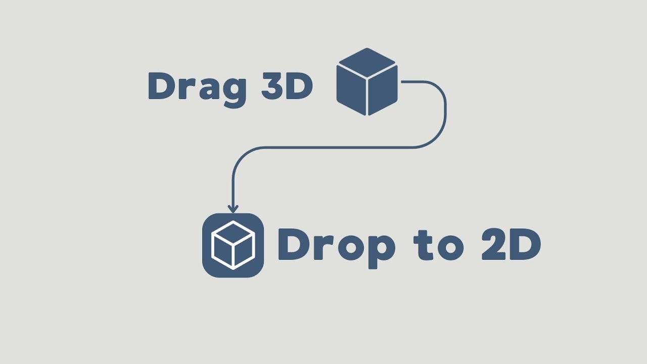 Drag 3D and Drop to 2D in Unity - YouTube