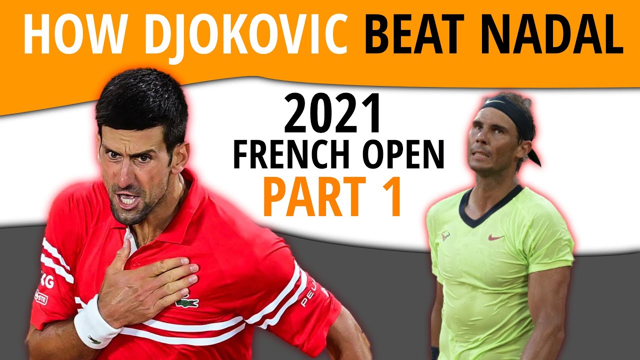How Novak Djokovic beat Rafael Nadal at the 2021 French Open Sweep the Legs