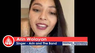 Arin Wolayan and The Band will be performing in Virtual Festival Indonesia 2020, Perth 2020