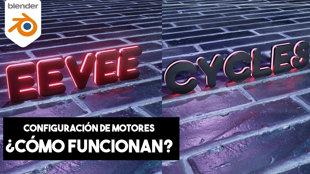 Los Motores de Blender: EEVEE y CYCLES [Explicación fácil] - YouTube