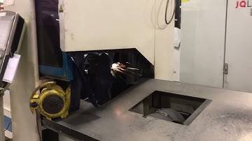 JQ LASER fully automatic tube cutter working in Canadian customer