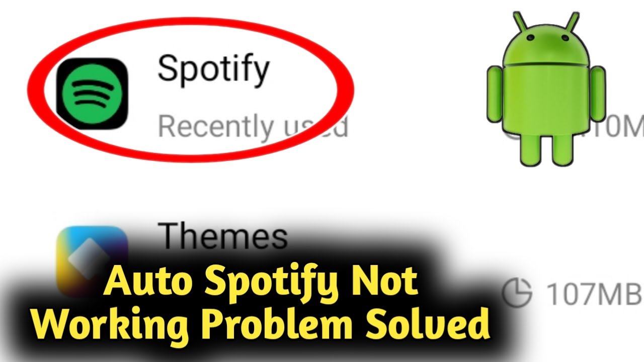 Android Auto Spotify Not Working Problem Solved 