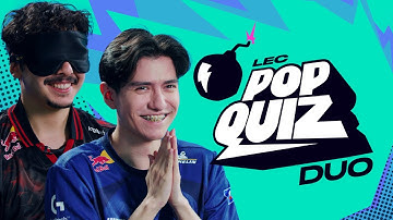 Describe the Champion | LEC Pop Quiz | 2025 Winter