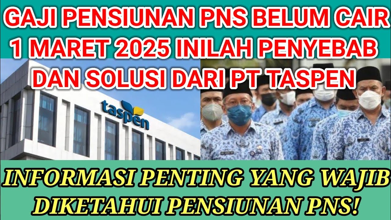 Solusi Cepat 2025: Gaji Pensiunan PNS Tidak Masuk? Panduan Praktis!
