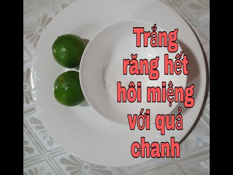 Ngậm ít nước này mỗi ngày hết hôi miệng răng ố vàng cũng trắng như bọc sứ