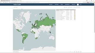 Tableau - make a world map with players from each country