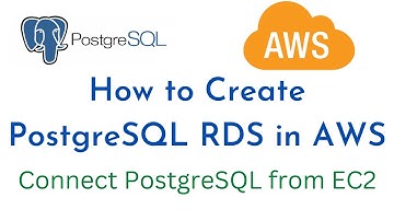 How to Create PostgreSQL Database in AWS RDS | Connect PostgreSQL RDS using EC2 Instance | AWS RDS