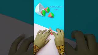 How To Make Paper Strawberrypaper Crafts For Schoolmoumis Craftspaper Strawberry Ytshort