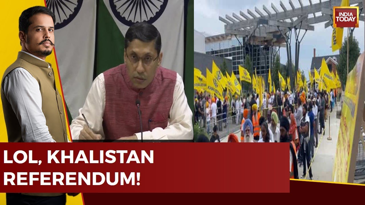 Khalistan Referendum In Canada India Seeks Action On So Called 