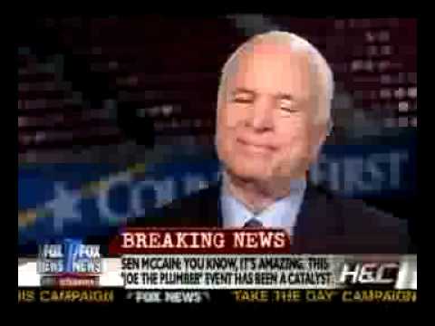 Cindy and John McCain:Hannity and Colmes 10/28/08 ...