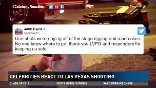 Celebrities react to Las Vegas shooting