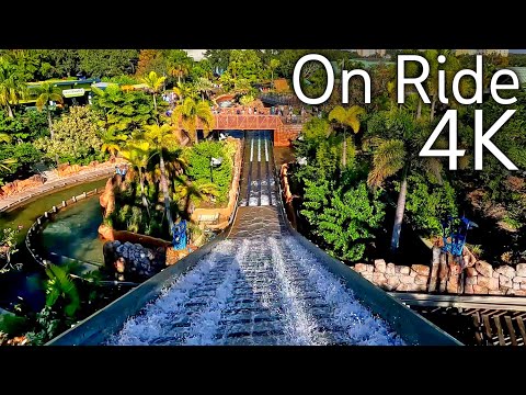 Infinity Falls - On Ride 2022 - Seaworld Orlando Resort