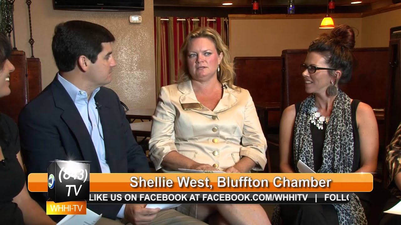Shellie Dewee 843TV | Shellie West, Greater Bluffton Chamber | 10-7-2014 | Only on ...