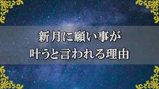 新月に願い事が叶うと言われる理由…月がもつパワーの秘密【チャンネルダイス】音声付き