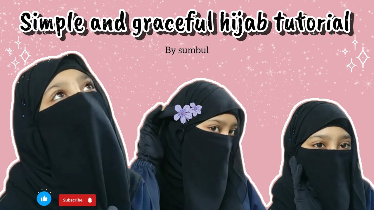 Simple & Graceful hijab tutorial | Modest Everyday hijab style| hijab tutorial | by sumbul 