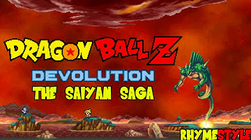 Dragon Ball Z Devolution: Saiyan Saga! Battle VS Raditz, Nappa, & Vegeta