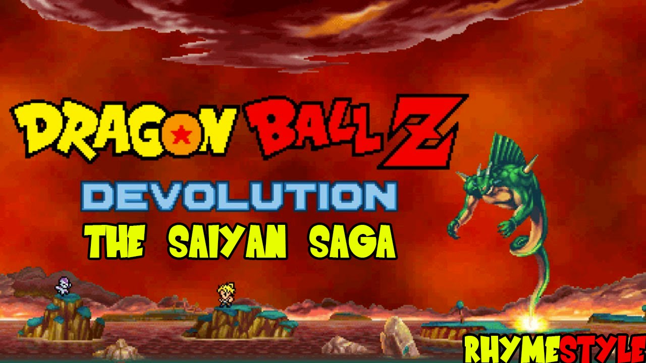 Dragon Ball Z Devolution: Saiyan Saga! Battle VS Raditz ...