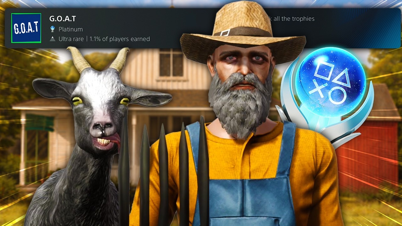 Goat Simulator 3's Platinum is TOTALLY UNHINGED
