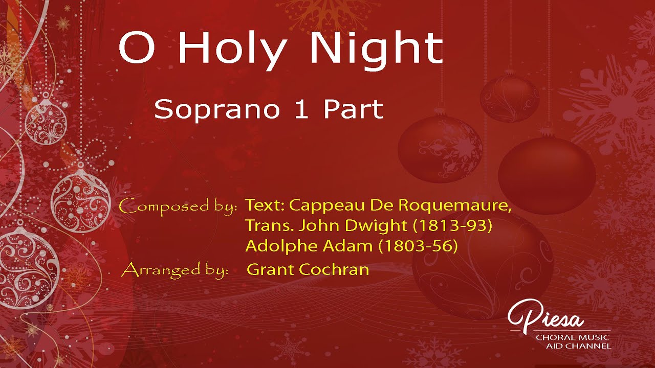 What are the lyrics to 'O Holy Night' – including the original French text?  - Classic FM