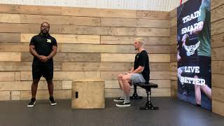 Seated Box Jump
