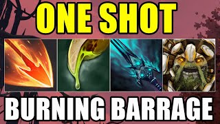One Shot Burning Barrage | Dota 2 Ability Draft