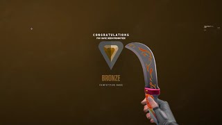 So I hit Bronze ✨ (Valorant Montage)