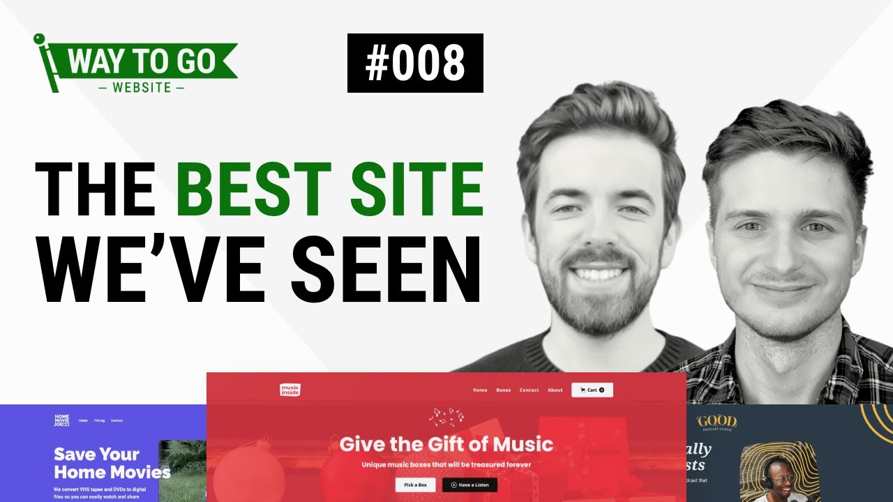 The Best Website We've Seen So Far | Way to Go Website Reviews! - Ep. 008