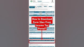 form 26as kaise download kare || how to download form 26as from income tax website #form26as
