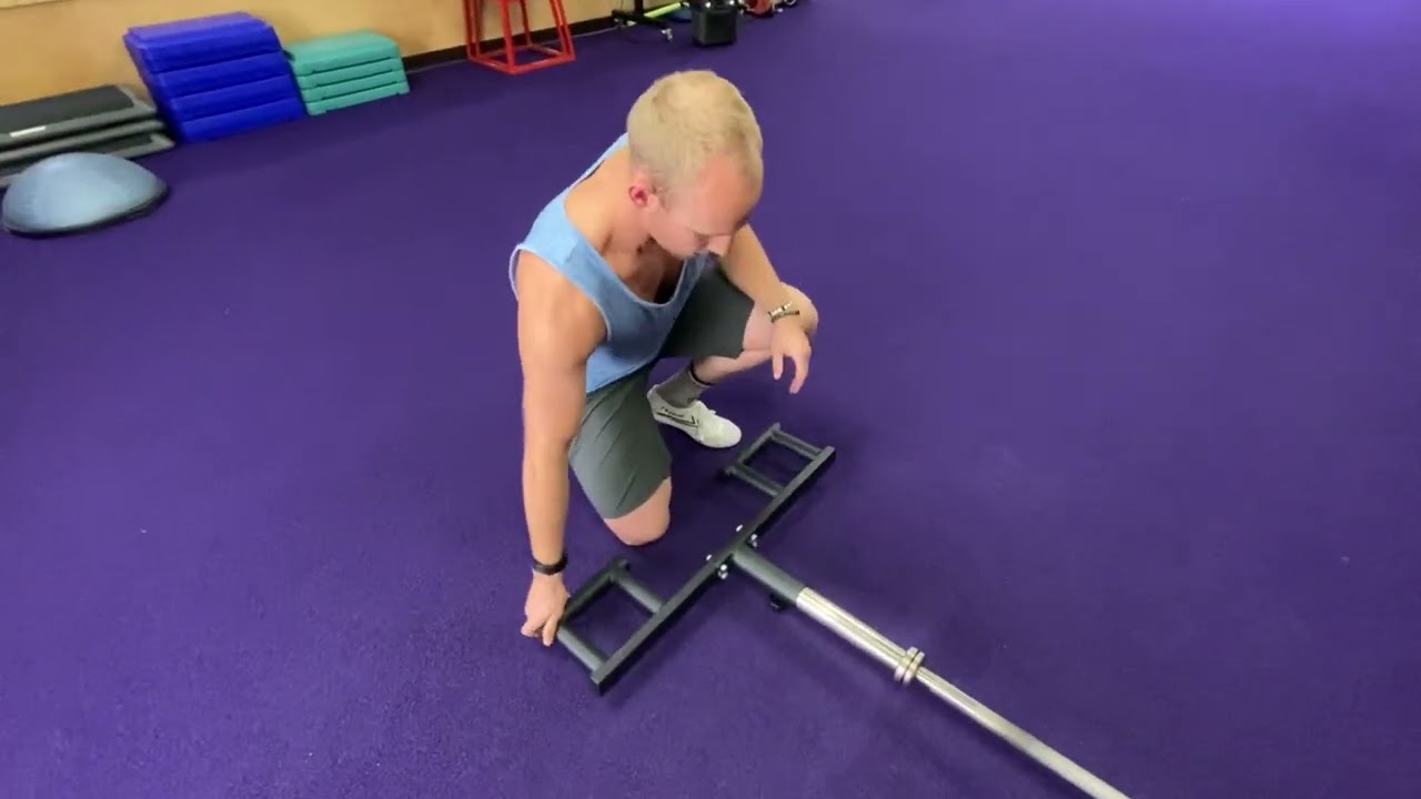 Viking Press Landmine Attachment Tutorial YouTube