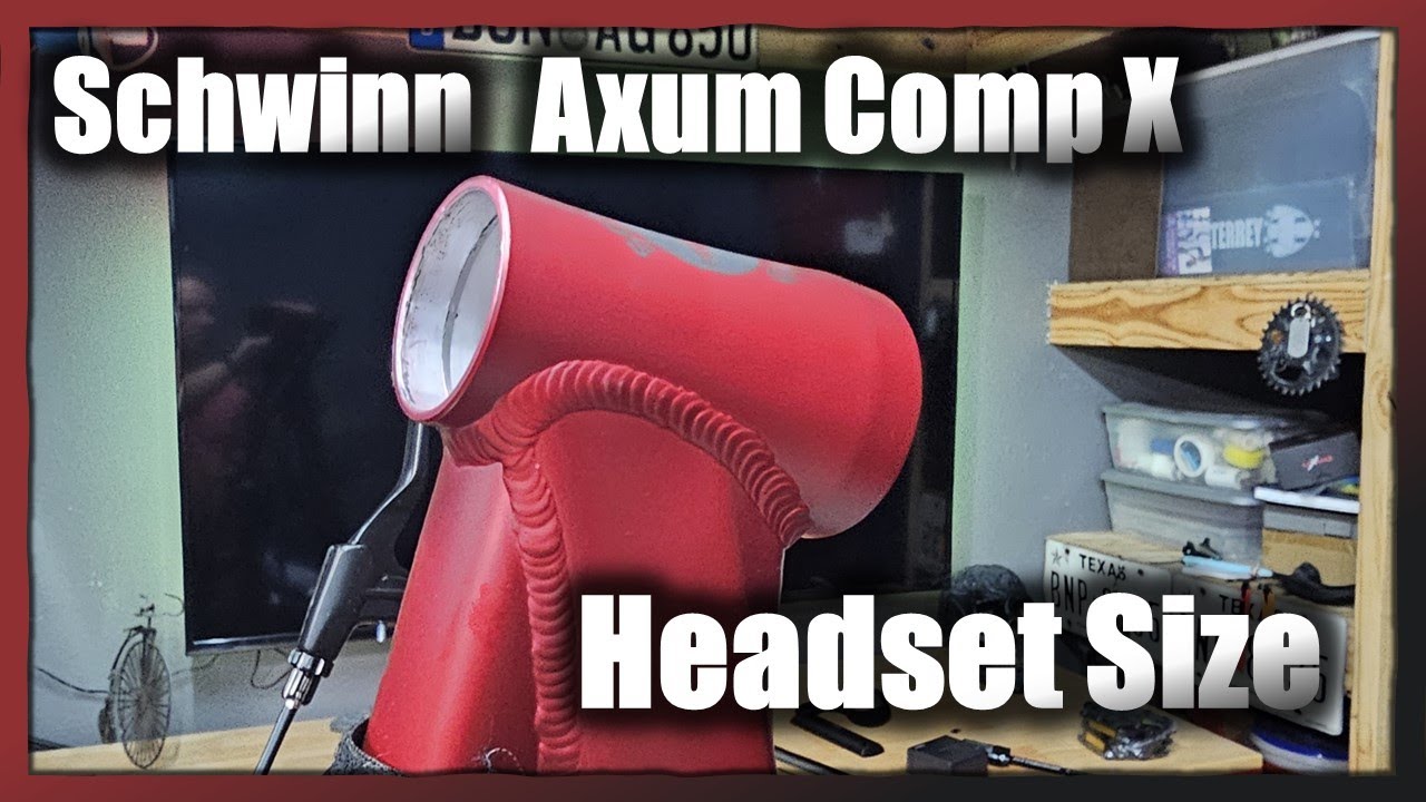 HEADSET SIZE Schwinn Axum Comp X #amsr #mtb #mtblife #trail #emtb #schwinn #unboxing #links