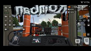 I went a tour with komban dawood | Bus simulator indonesia | 4K | Came Vlogs gameR | No. R289 |