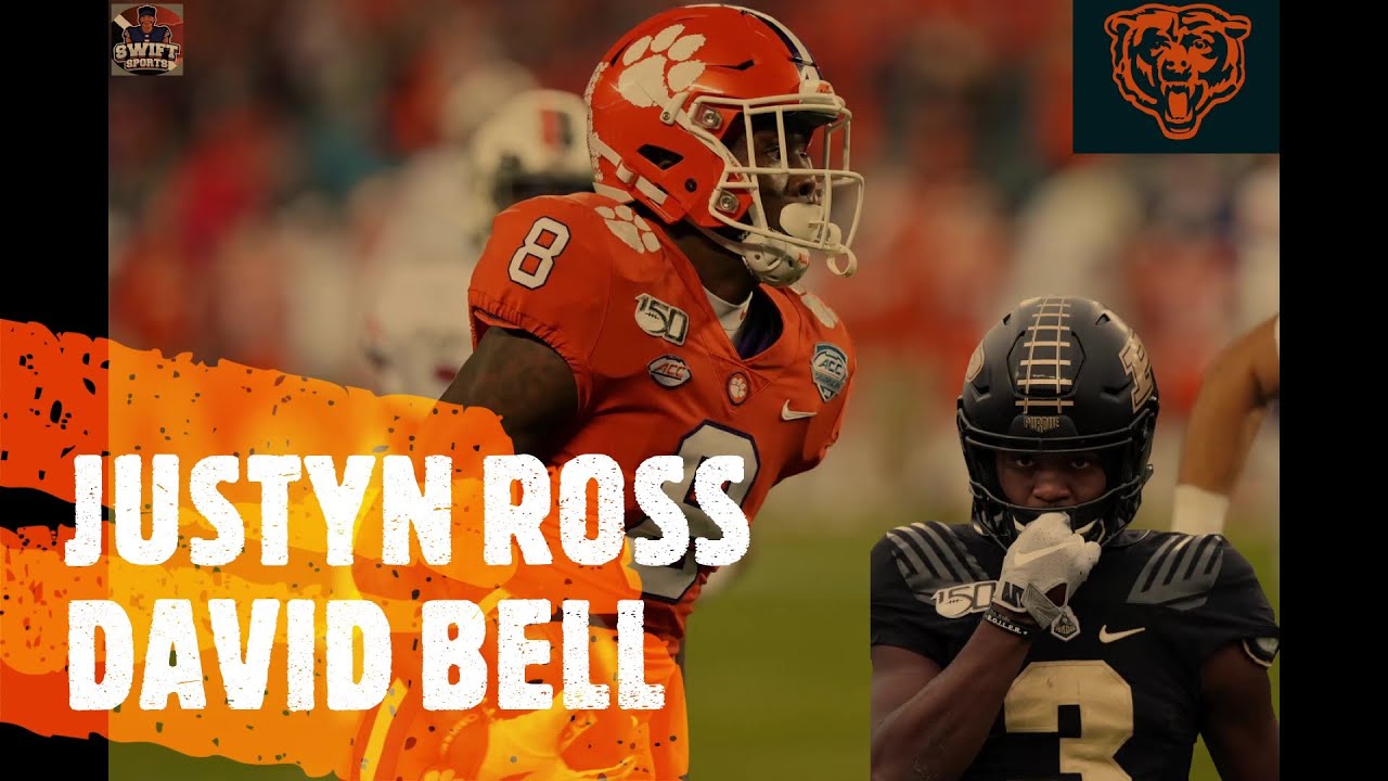 Justyn Ross & David Bell Scouting Reports || Bears News || NFL Draft Coverage ||